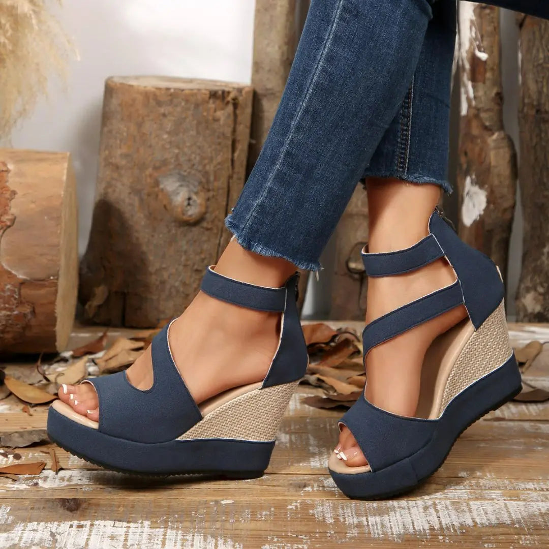 Valencia - Orthopedic Wedge Sandals