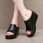 Eliza - Orthopaedic Slip-on Wedge Sandals