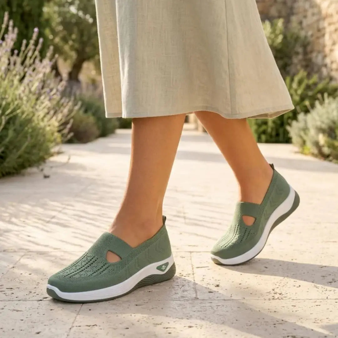 Bondy - Women’s Orthopedic Knit Slip On Shoes