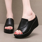Eliza - Orthopaedic Slip-on Wedge Sandals