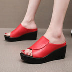 Eliza - Orthopaedic Slip-on Wedge Sandals