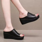 Eliza - Orthopaedic Slip-on Wedge Sandals